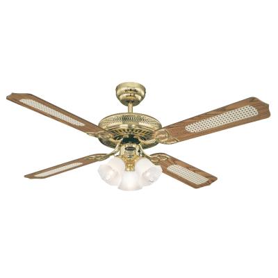 Monarch Trio 132 cm/52-inch Reversible Four-Blade Indoor Ceiling Fan