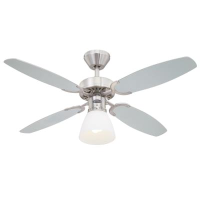 Capitol 105 cm/42-Inch Reversible Four-Blade Indoor Ceiling Fan